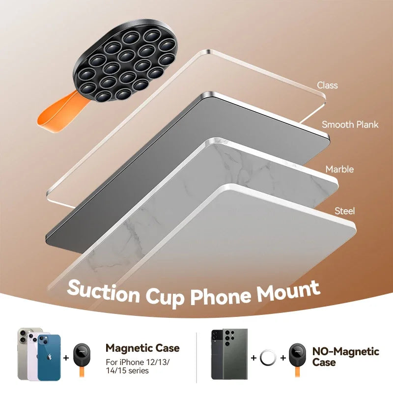Magnetic Suction Mount For iPhone