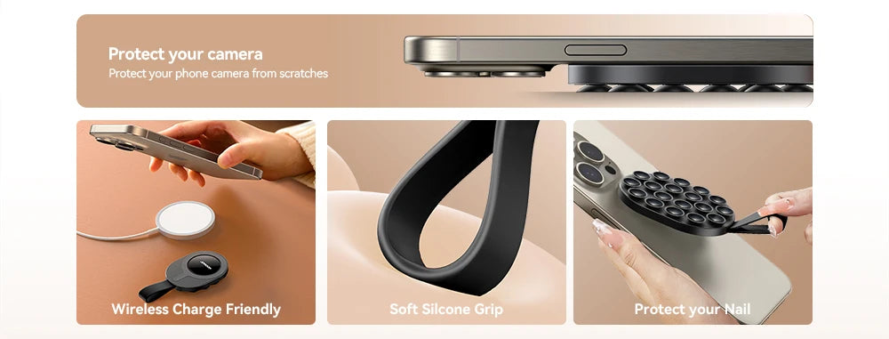 Magnetic Suction Mount For iPhone