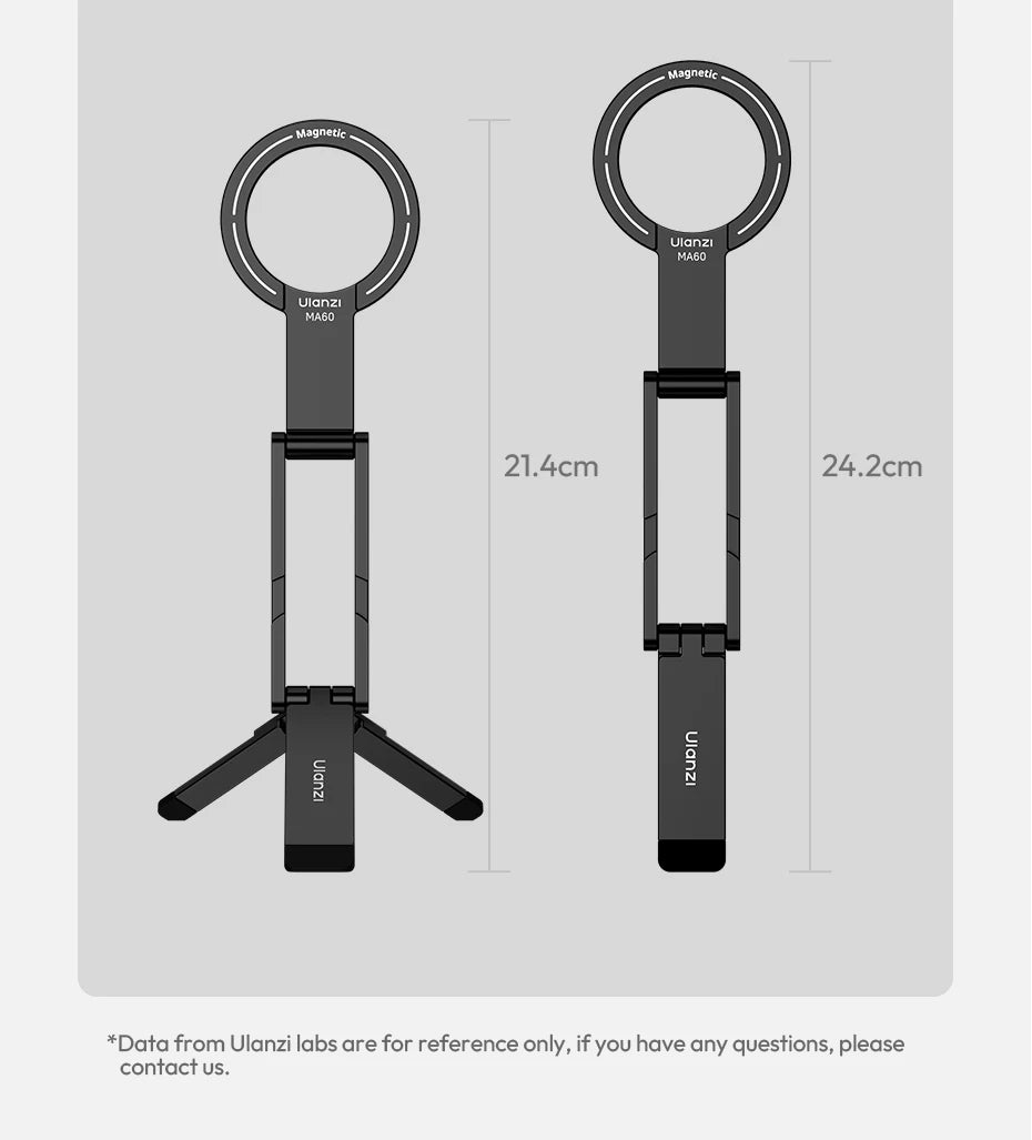 Magnetic Tripod Handheld Selfie Mount for iPhone