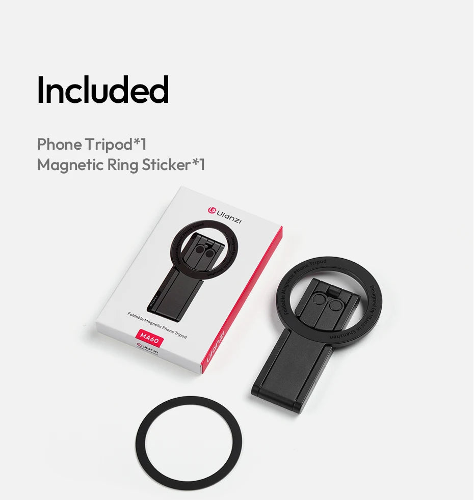 Magnetic Tripod Handheld Selfie Mount for iPhone